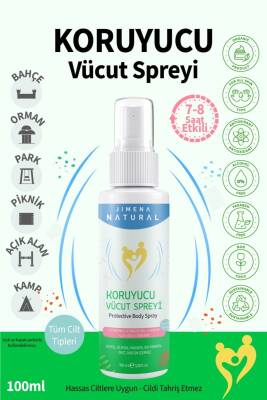 Doğal Koruyucu Vücut Sprey Dış Etkenlere Karşı Etkili Koruma Sprey Losyon 100 ml - 1
