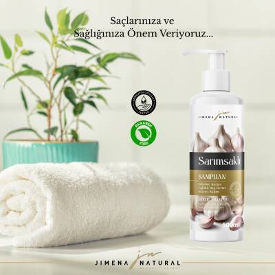 SARIMSAK ŞAMPUANI DÖKÜLME KARŞITI 500 ML PARABENSİZ - 1