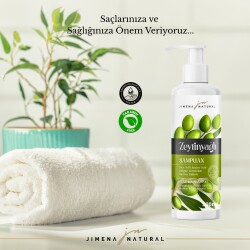 ZEYTİNYAĞLI ŞAMPUAN 500 ML DOLGUNLAŞTIRICI HACİM VERİCİ PARABENSİZ - 1